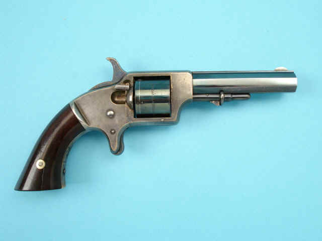 Scarce Silver-Plated Springfield Arms Co. Pocket Model Revolver