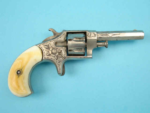 Scarce Engraved Hopkins & Allen "Favorite" No. 1 Revolver