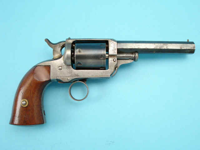 Whitney-Beals' Patent Ring Trigger Pocket Model Percussion Revolver