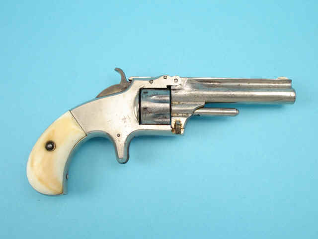 Scarce Merwin Hulbert & Co. Pocket Revolver, with Ivory Grips
