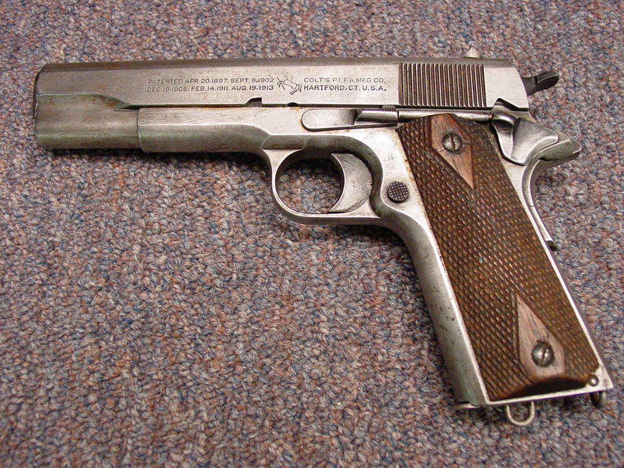 *U.S. Colt Model 1911 Semi-Automatic Pistol
