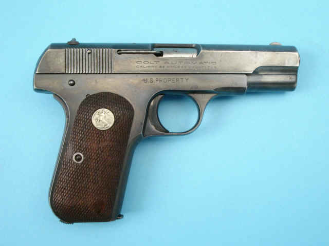 *U.S. Colt Model 1903 Hammerless Semi-Automatic Pistol