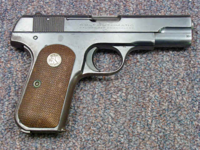 *Colt Model 1908 Pocket Hammerless Semi-Automatic Pistol
