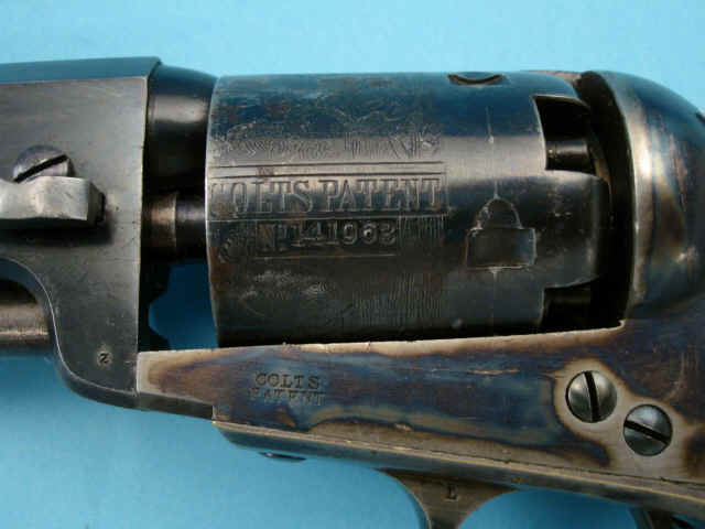 Fine and Rare Pipe-Cased Colt Model 1849 Pocket Revolver
