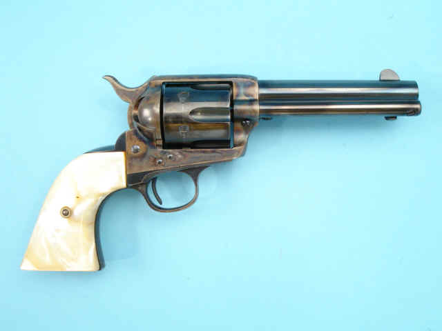 *Fine Colt Single Action Army Frontier Six-Shooter with Pearl Grips