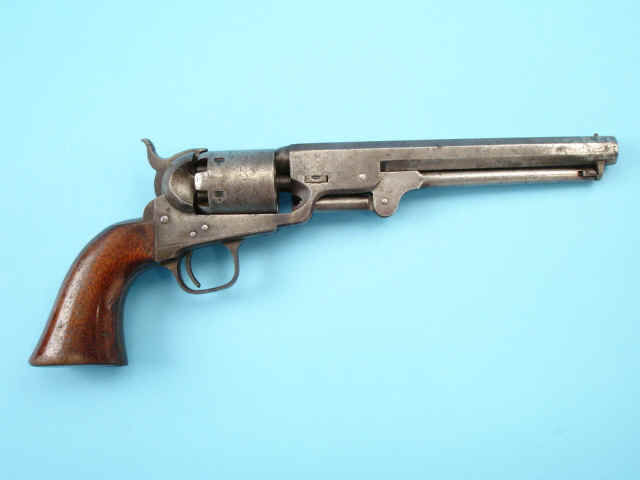Colt Model 1851 Navy Percussion Revolver with Steel Triggerguard and Gripstrap Assembly