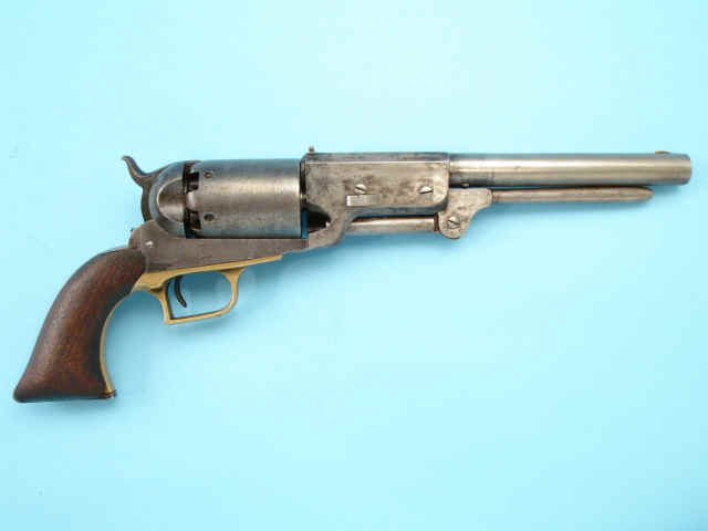 Rare Colt Walker U.S. Military Issue Revolver, Serial Number D Company No. 81