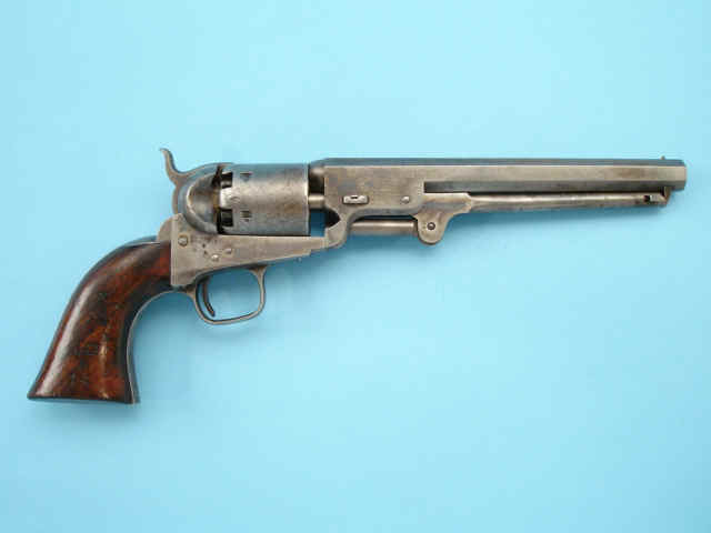 Rare Colt Model 1851 London-Proofed Lower Canada Navy Martial Revolver