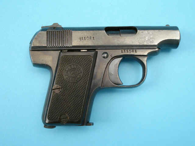 *Belgian Melior Semi-Automatic Pocket Pistol