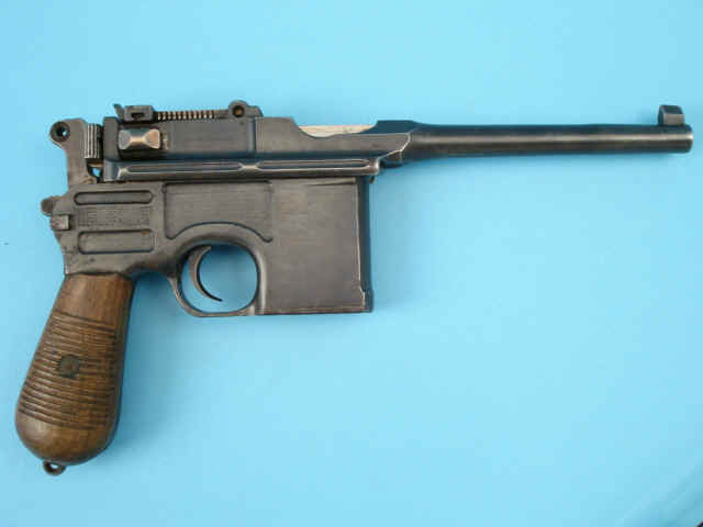*German Mauser Broomhandle Semi-Automatic Pistol