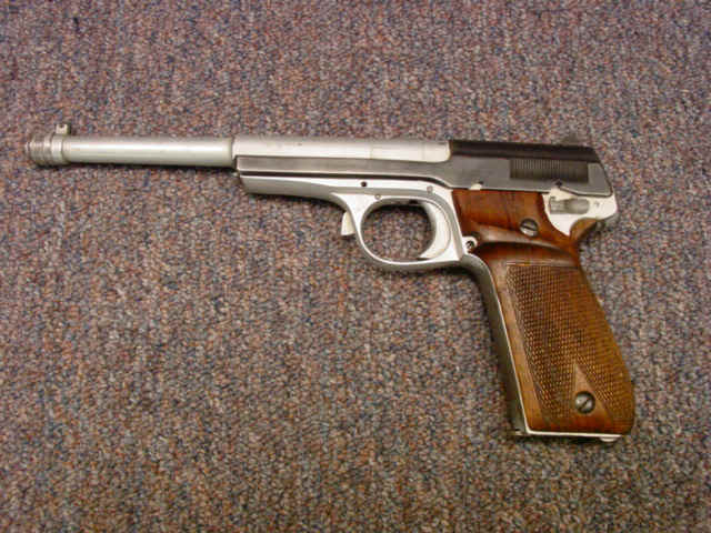 *Walther Target Pistol, with Threaded Muzzle