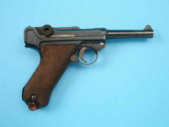*German DWM Mauser Model P-08 Parabellum Semi-Automatic Pistol