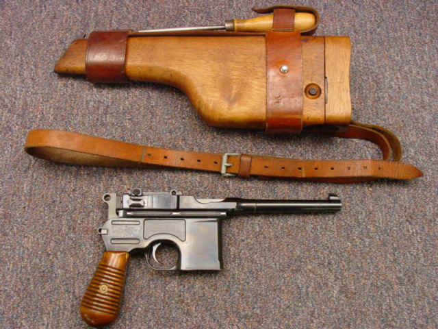 *Scarce Model 1930 Commercial Mauser Broomhandle Pistol with Holster/Shoulder Stock and Harness