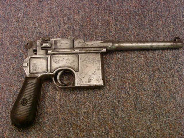 *Rare Royal Turkish Contract Cone Hammer Mauser Broomhandle Pistol