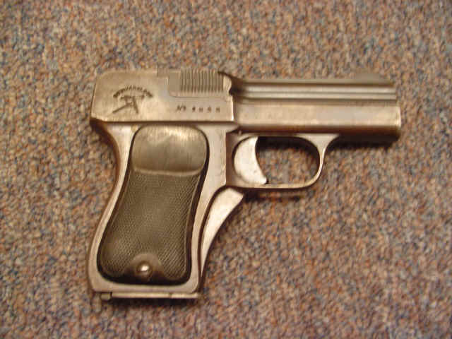 *Schwarzlose Gmbh (Berlin, Germany) Model 1908 Semi-Automatic Pistol