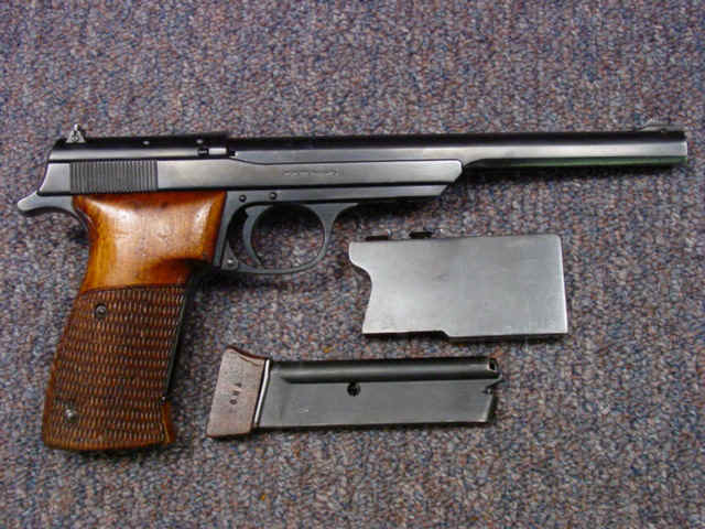 *Walther Olympia Pistol, with Extra Magazine and Competition Weight System