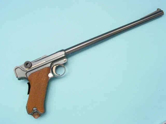 *Rare DWM Luger Semi-Automatic Pistol with Extra Long Barrel