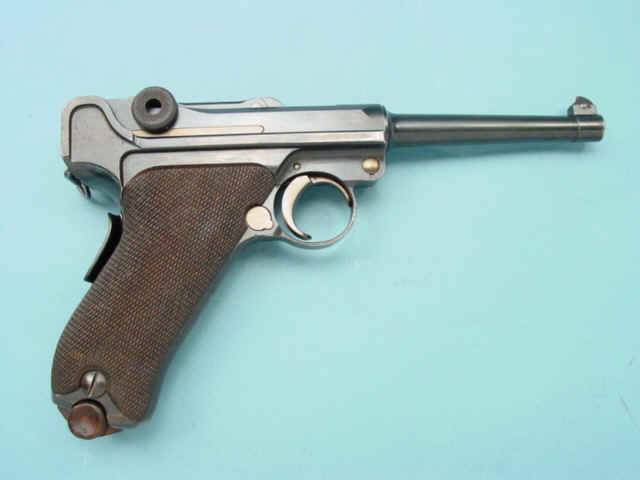 *DWM Portuguese Luger Model M2 1906 Military Semi-Automatic Pistol
