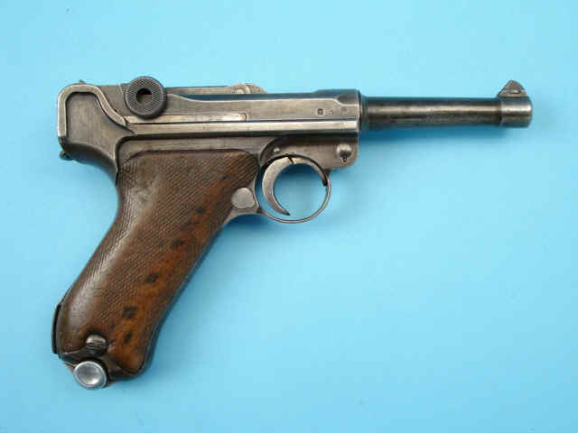 *German WWII S-42 Code P-08 Parabellum Semi-Automatic Pistol
