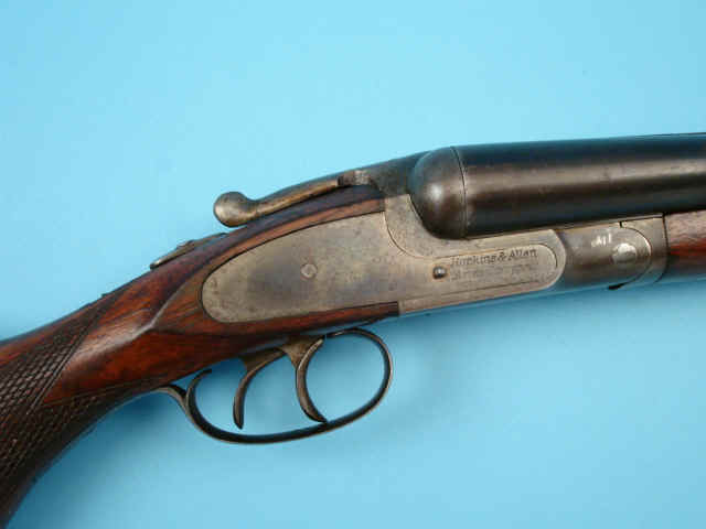 Hopkins & Allen Double Barrel Hammerless Shotgun