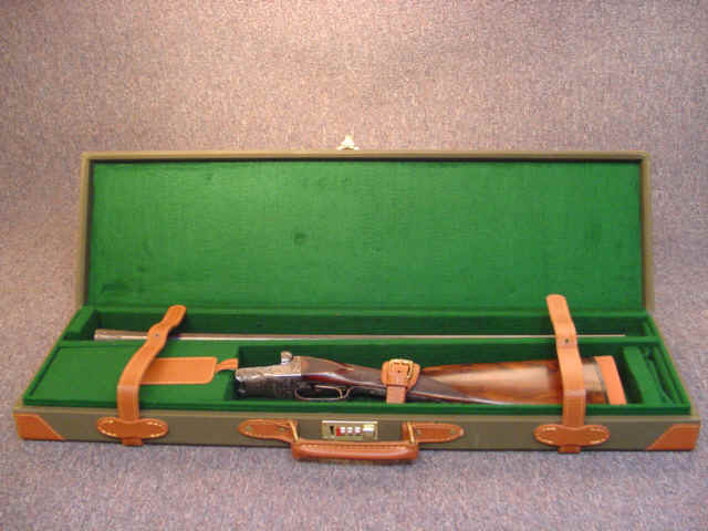 A Rare and Important Cased XE Grade Fox Shotgun, Custom Made for Display at the Panama-Pacific Exposition of 1915, San Francisco