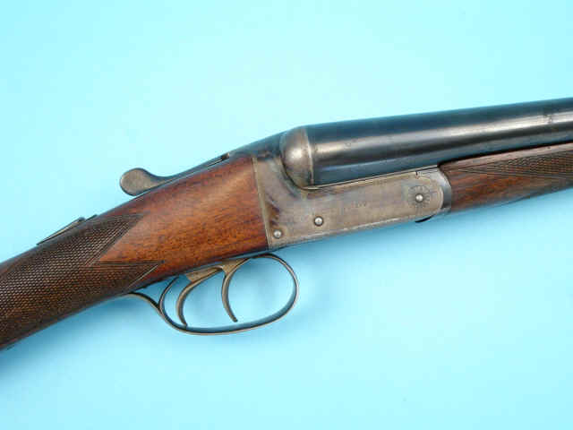 *Lightweight 12 Gauge George Gibbs Boxlock Double Barrel Shotgun with Case (for 1932)