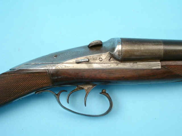 *12 Gauge Darne-style Sliding Breech Double Barrel Shotgun by Halifax