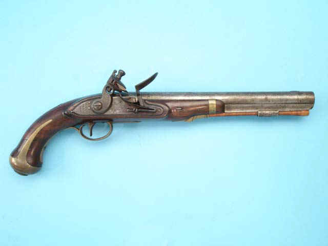 U.S. Martially Marked Harpers Ferry Model 1805 Flintlock Pistol, Dated 1806