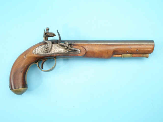Rare Flintlock Pistol by H. Young & Co., New-York