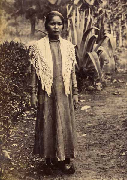 Femme annamite, Indochine, circa 1880. par Dieulefils - Vintage ...